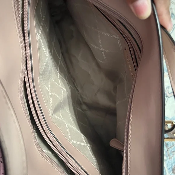 Michael Kors Pink and Cream Tote Bag - Picture 7 of 8